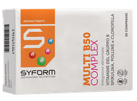 Integratore Multi B50 Complex Vitamine B, 30 compresse