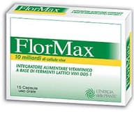 Integratore FlorMax con Lactobacillus Acidophilus, 15 capsule
