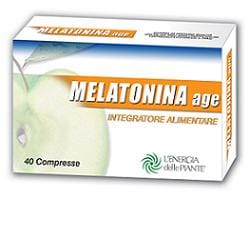 Integratore Melatonina Age, 40 compresse per il sonno