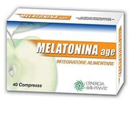 Integratore Melatonina Age, 40 compresse per il sonno