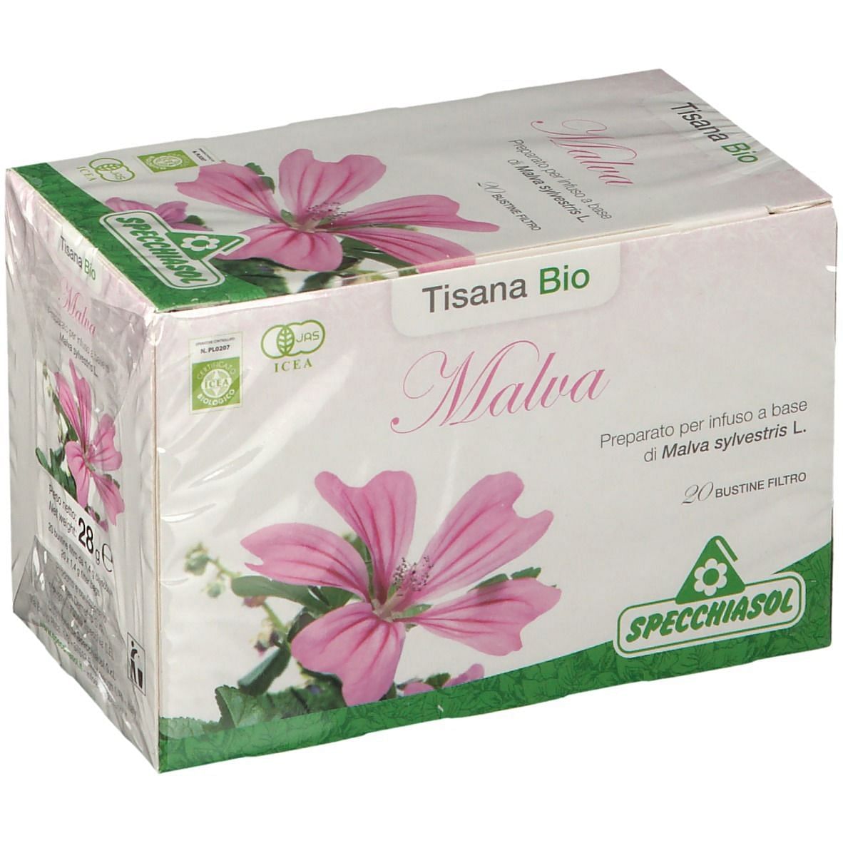 Specchiasol Tisana Malva Bio 20 Filtri