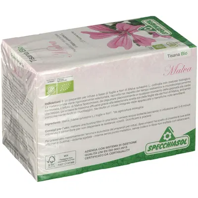 SPECCHIASOL TISANA MALVA BIO 20 FILTRI SPECCHIASOL TISANA MALVA BIO 20 FILTRI