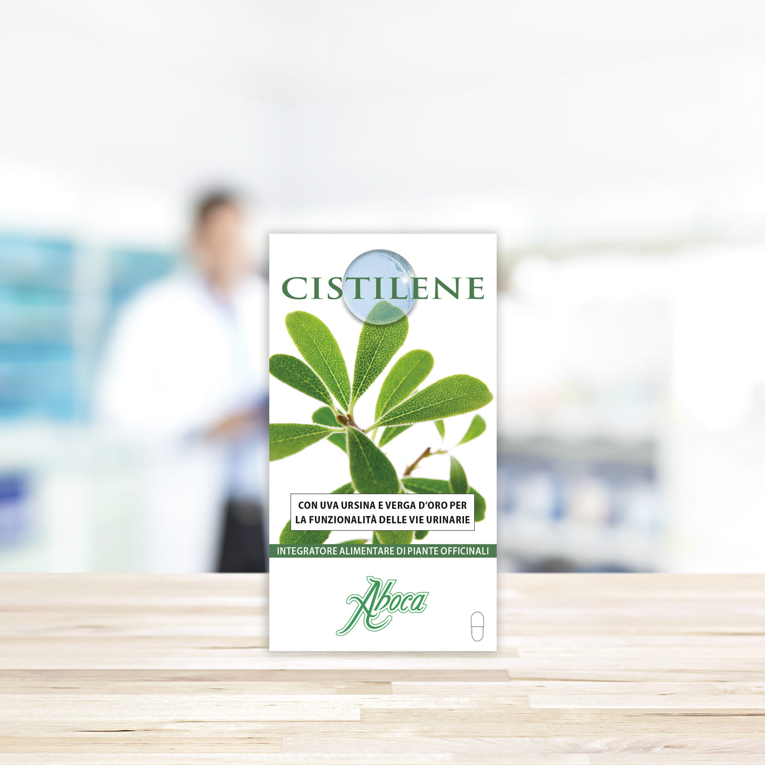 Cistilene integratore vie urinarie con uva ursina, 50 opercoli
