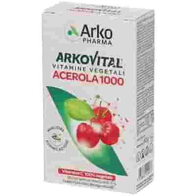 ARKOVITAL ACEROLA 1000 30 COMPRESSE MASTICABILI