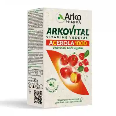 ARKOVITAL ACEROLA 1000 30 COMPRESSE MASTICABILI