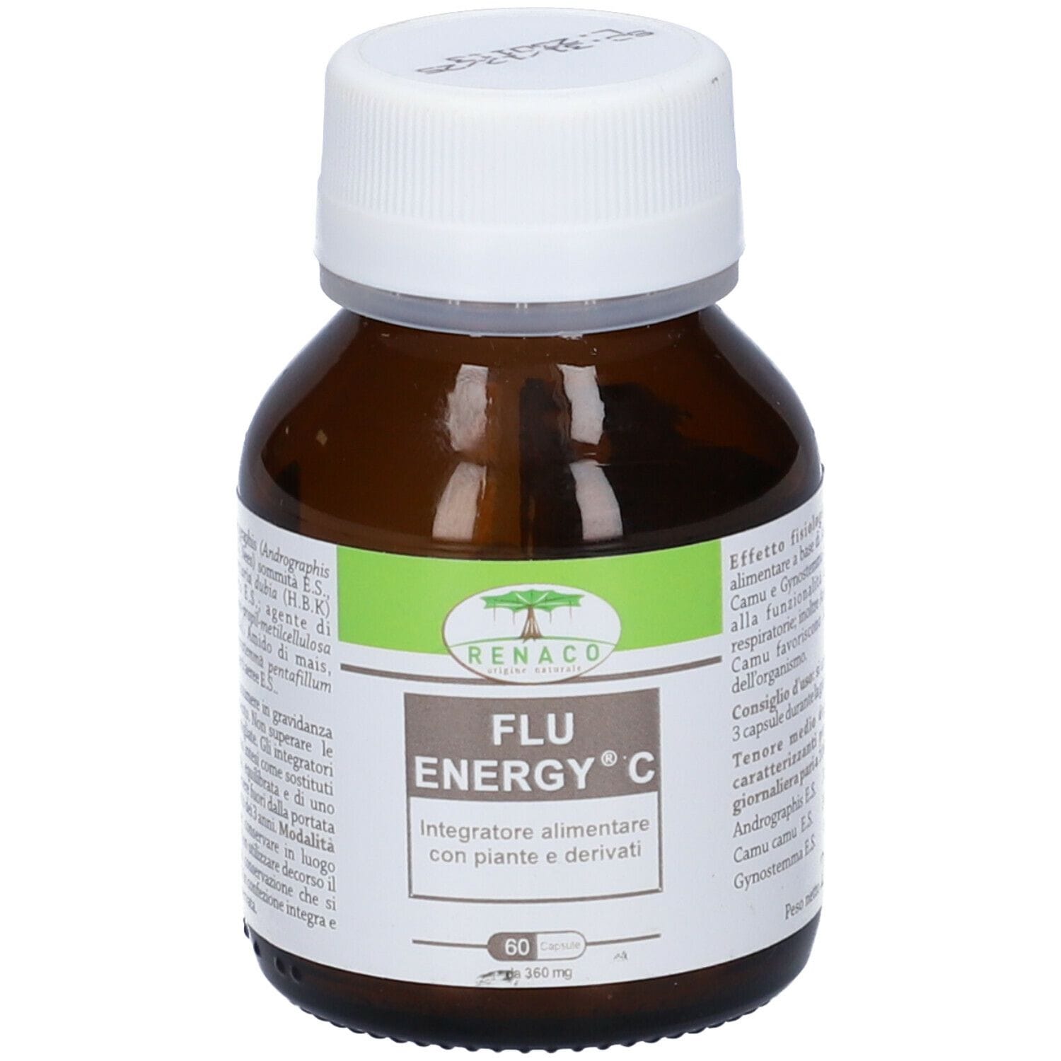 Integratore Fluida Energy C con Andrographis, 60 Capsule