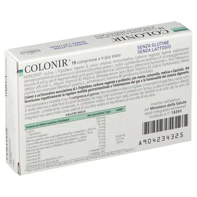 COLONIR 15 COMPRESSE COLONIR 15 COMPRESSE