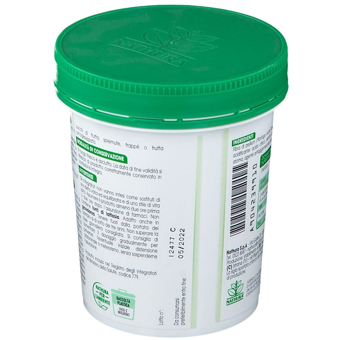 PSYLLOGEL FIBRA ARANCE ROSSE VASO 170 G