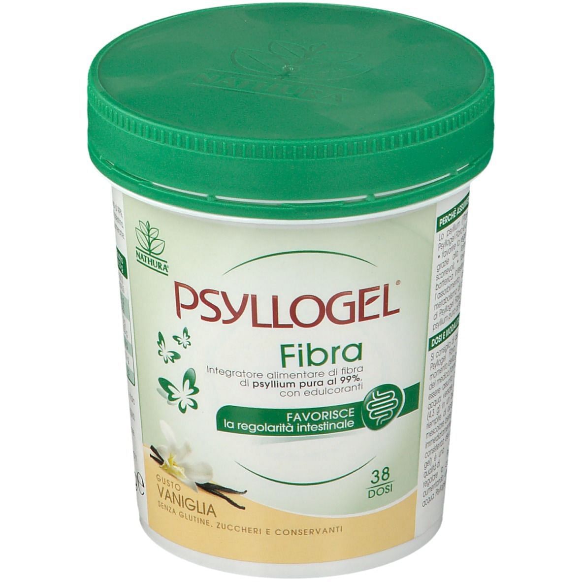 Psyllogel Fibra Vaniglia Vaso 170 G