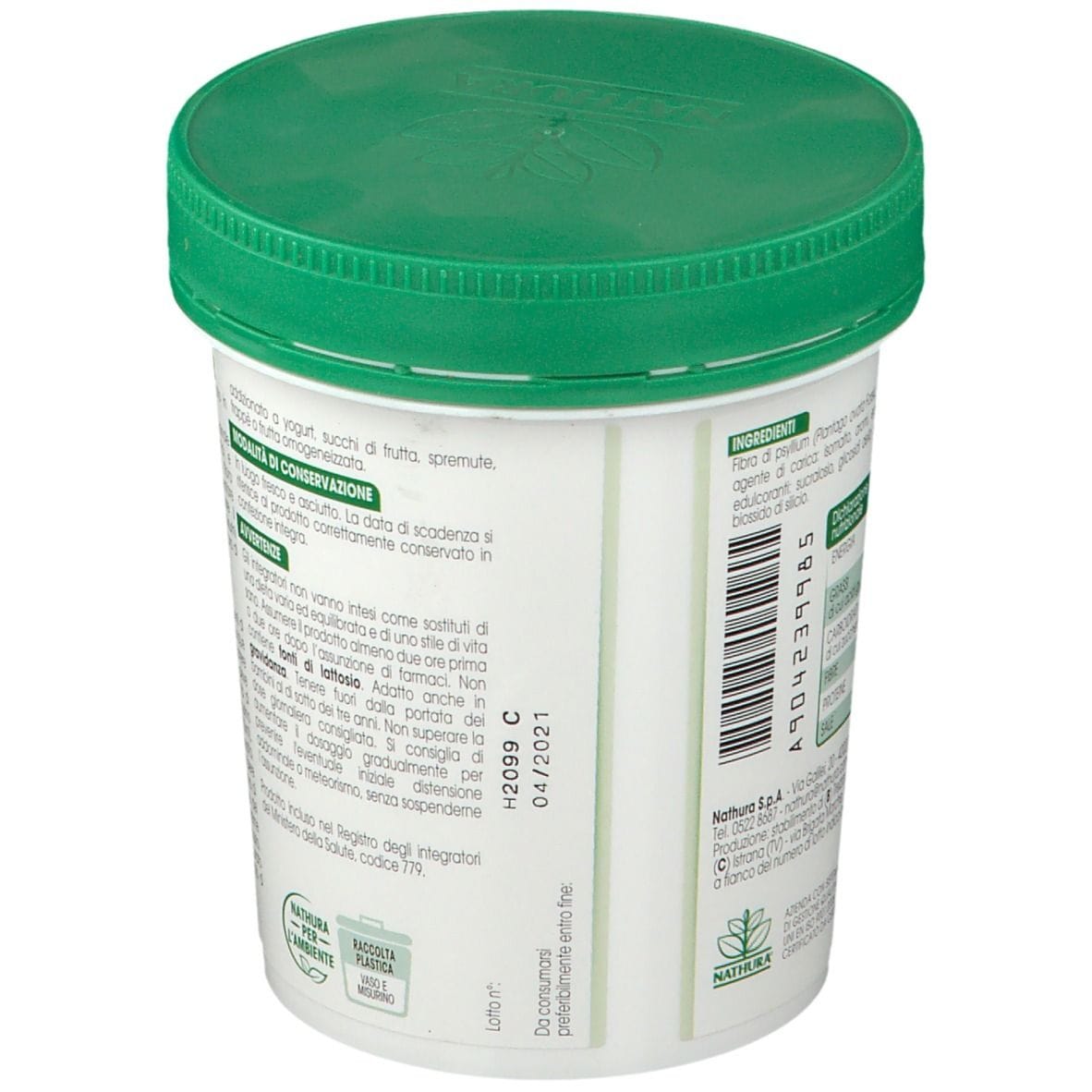 PSYLLOGEL FIBRA VANIGLIA VASO 170 G