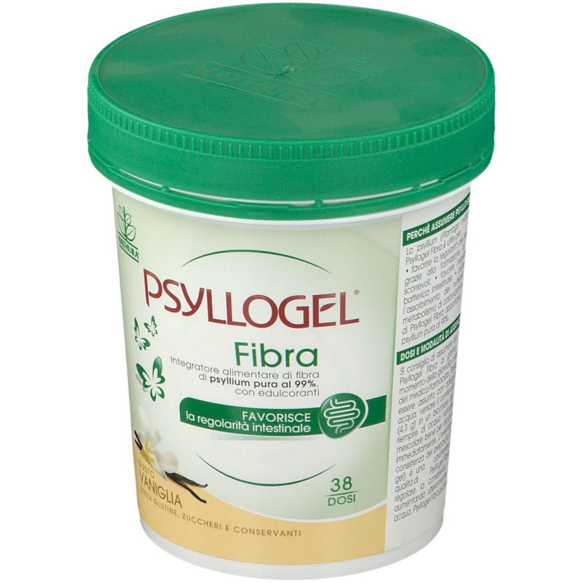PSYLLOGEL FIBRA VANIGLIA VASO 170 G