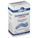 GARZA COMPRESSA MASTER-AID DERMATESS COTONE 18X40CM 12 PEZZI