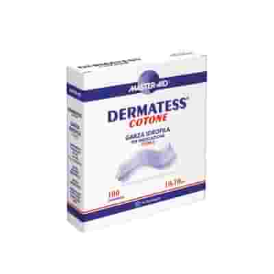 GARZA COMPRESSA MASTER-AID DERMATESS COTONE 36X40CM 12 PEZZI