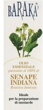 Baraka' Olio Essenziale Senape Grado Alimentare 12 Ml