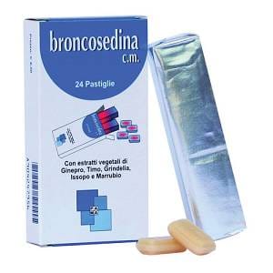 Pastiglie Broncosedina CM balsamiche ed emollienti, 24 pz