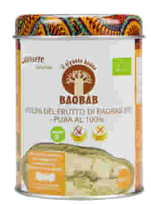 Integratore Aessere Baobab Polpa BIO 150g con vitamina C