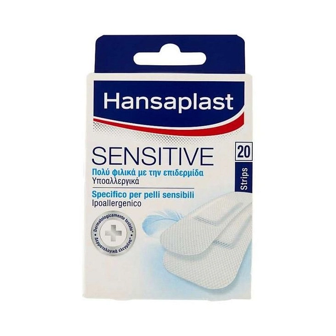 Cerotto Hansaplast Sensitive 2 Formati Assortiti 20 Pezzi
