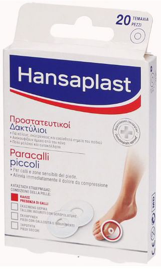 Hansaplast Paracalli Piccoli 20 Pezzi