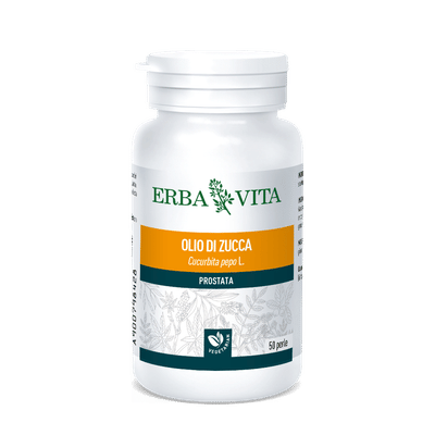 Integratore Zucca Semi 50 perle per prostata e vescica