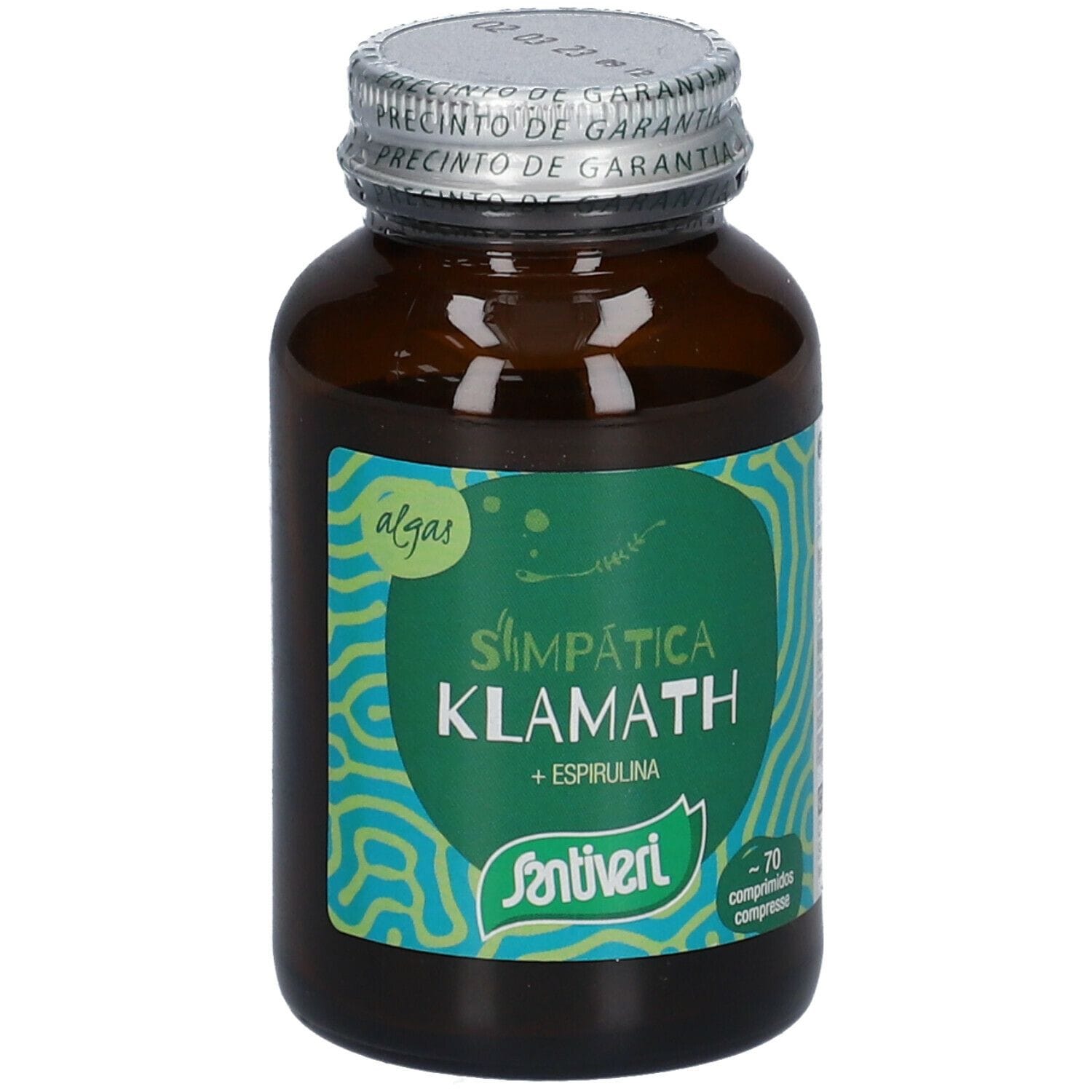 Integratore Alga Klamath Santiveri, 70 compresse