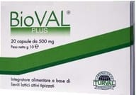 Integratore Bioval PLUS probiotico, 20 capsule