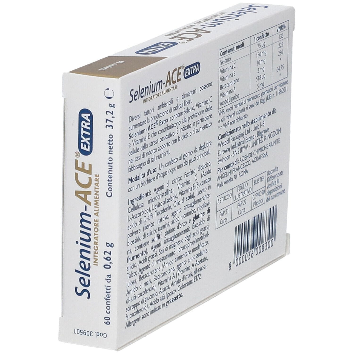 SELENIUM ACE EXTRA 60 CONFETTI