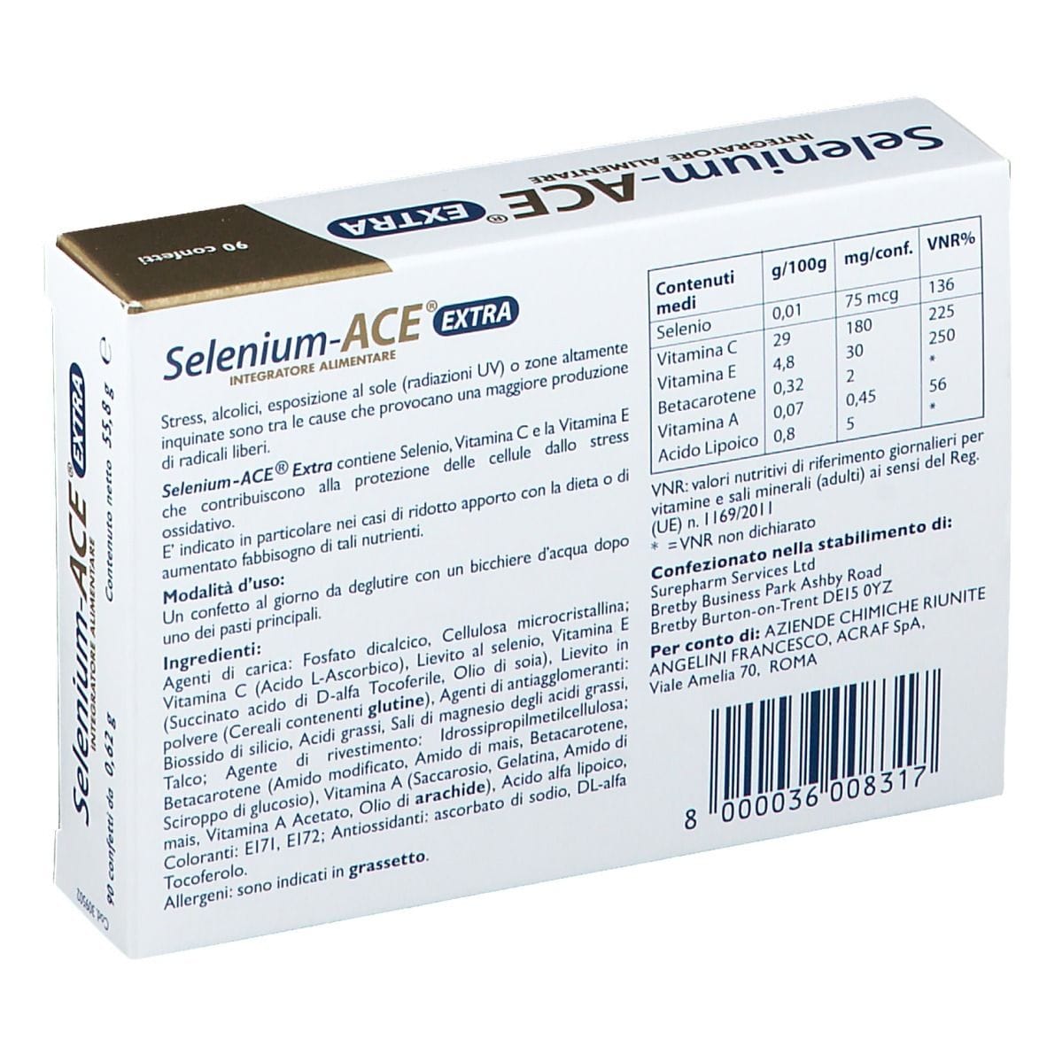 SELENIUM ACE EXTRA 90 CONFETTI