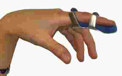 STECCA PER FRATTURA DITA A RANETTA FARMASPLINT MISURA GRANDE IN ALLUMINIO MODELLABILE CON IMBOTTITURA IN SPUGNA POLIURETANICA ANTIALLERGICA RADIOTRASPARENTE 10 CM 1 PEZZO