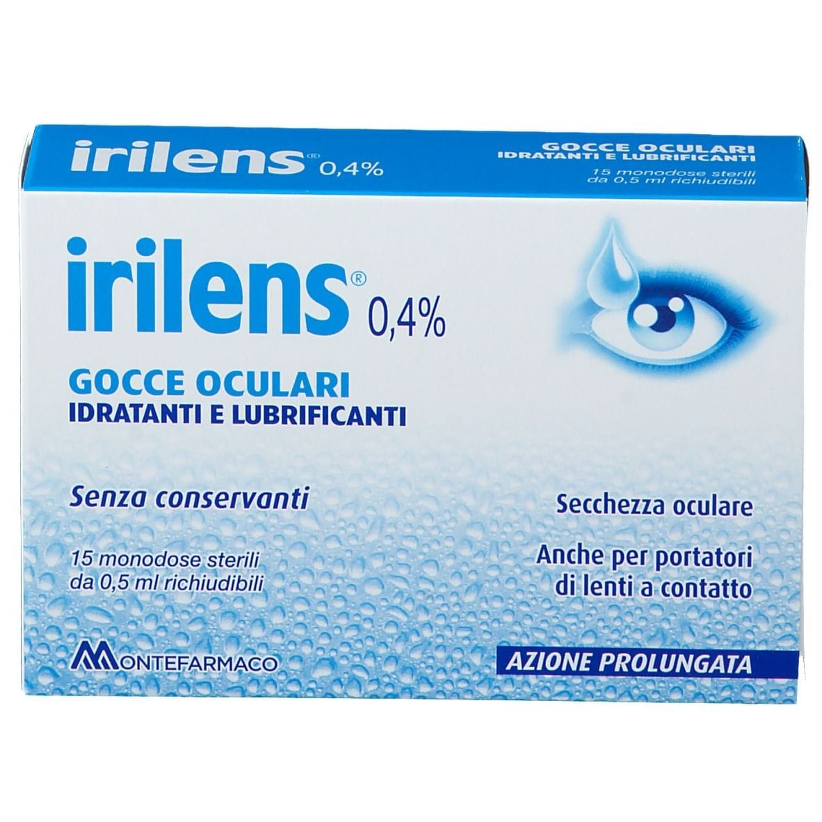 IRILENS GOCCE OCULARI 15 AMPOLLE MONODOSE RICHIUDIBILI 0,5 ML
