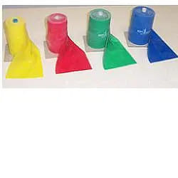 ELASTICO A FASCIA PER RIABILITAZIONE ALTEZZA 15CM. COLORE ROSSO 1,20MT