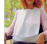 BAVAGLINO PER TRACHEOTOMIZZATI PRODOTTO IN PURO MAKO' CON 2 FASCETTE IN VELCRO CUCIRE MISURA UNICA CON TASCA COLORE AZZURRO 100 PEZZI