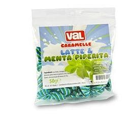 Val Caramella Latte Menta Busta 50 G