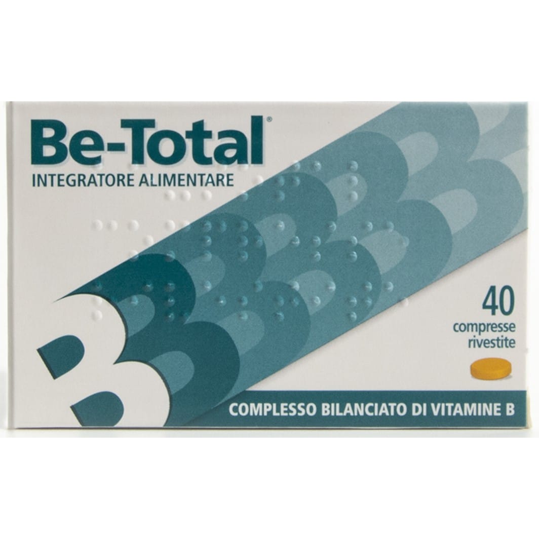 Integratore Be-Total Vitamine B per energia, 40 compresse