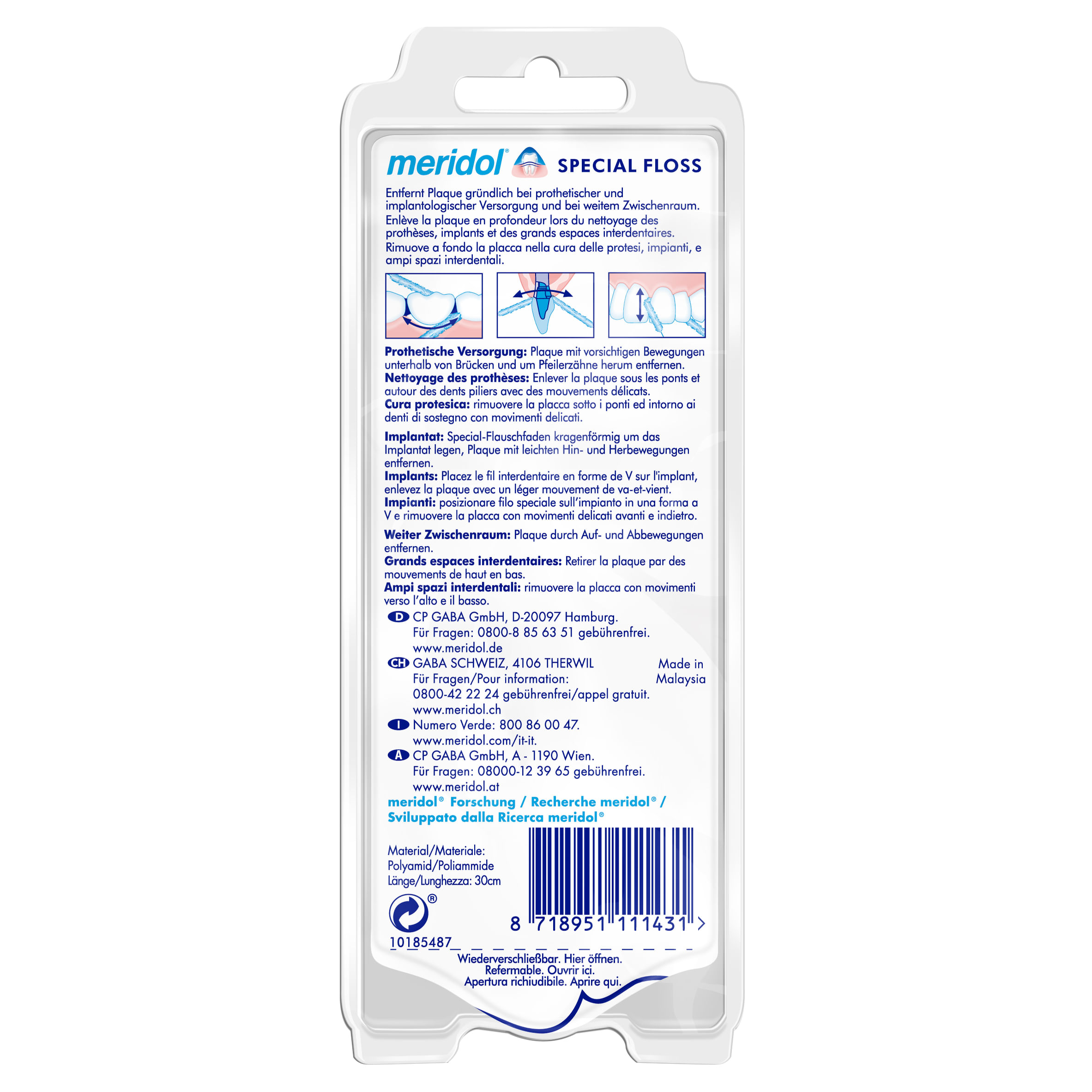 MERIDOL FILO INTERDENTALE
