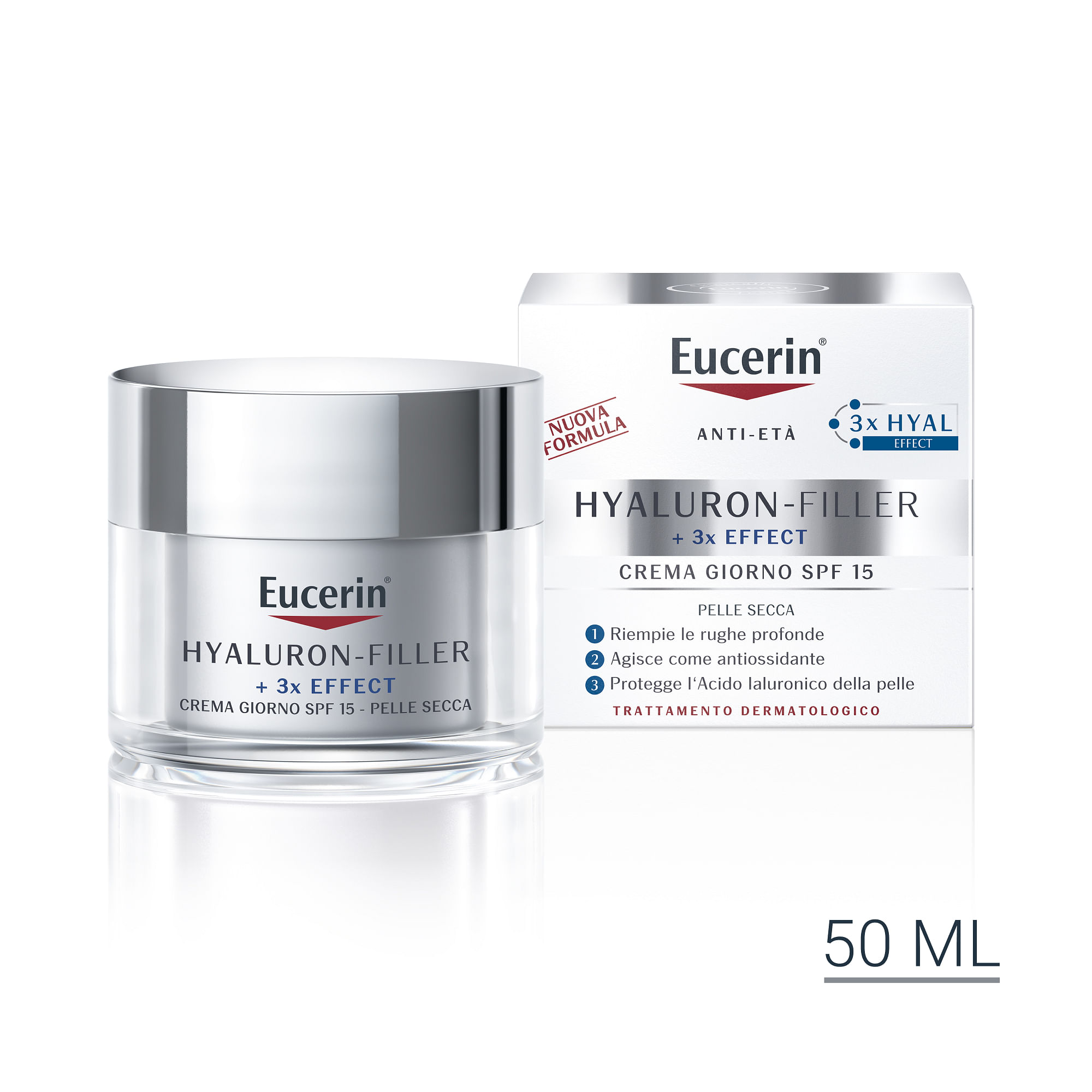 Eucerin Crema Hyaluron Filler Giorno 50 Ml