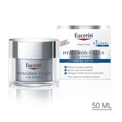 EUCERIN CREMA HYALURON-FILLER NOTTE 50 ML EUCERIN CREMA HYALURON-FILLER NOTTE 50 ML
