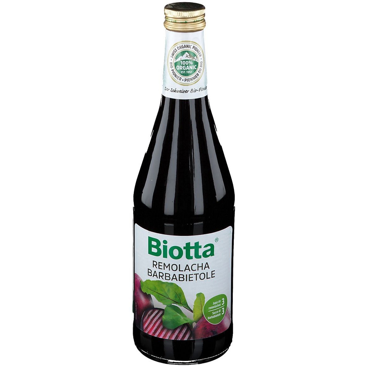 Biotta Succo Di Barbabietola 500 Ml