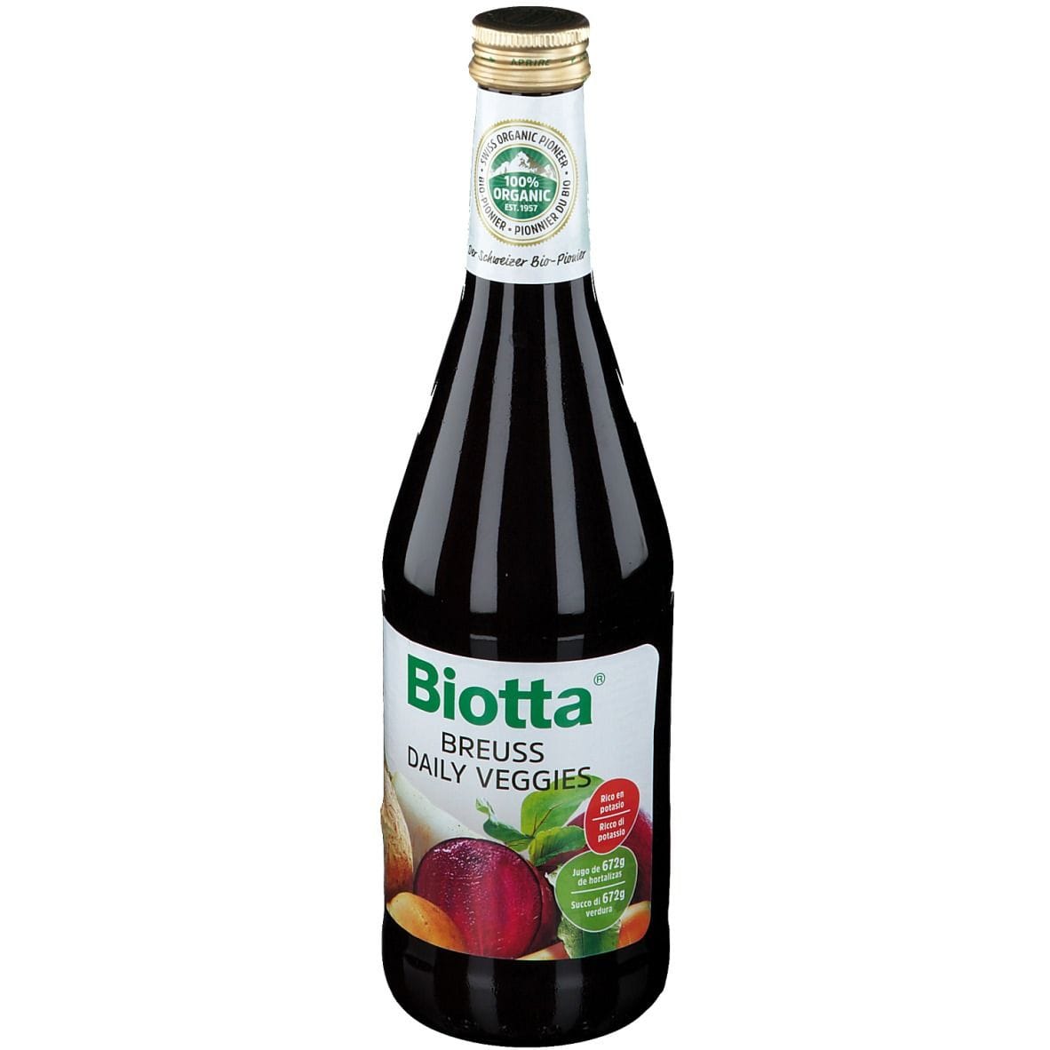 BIOTTA SUCCO DI VERDURE BREUSS 500 ML