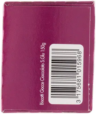 CEREAL BISCOTTI GOCCE CIOCCOLATO 150 G CEREAL BISCOTTI GOCCE CIOCCOLATO 150 G