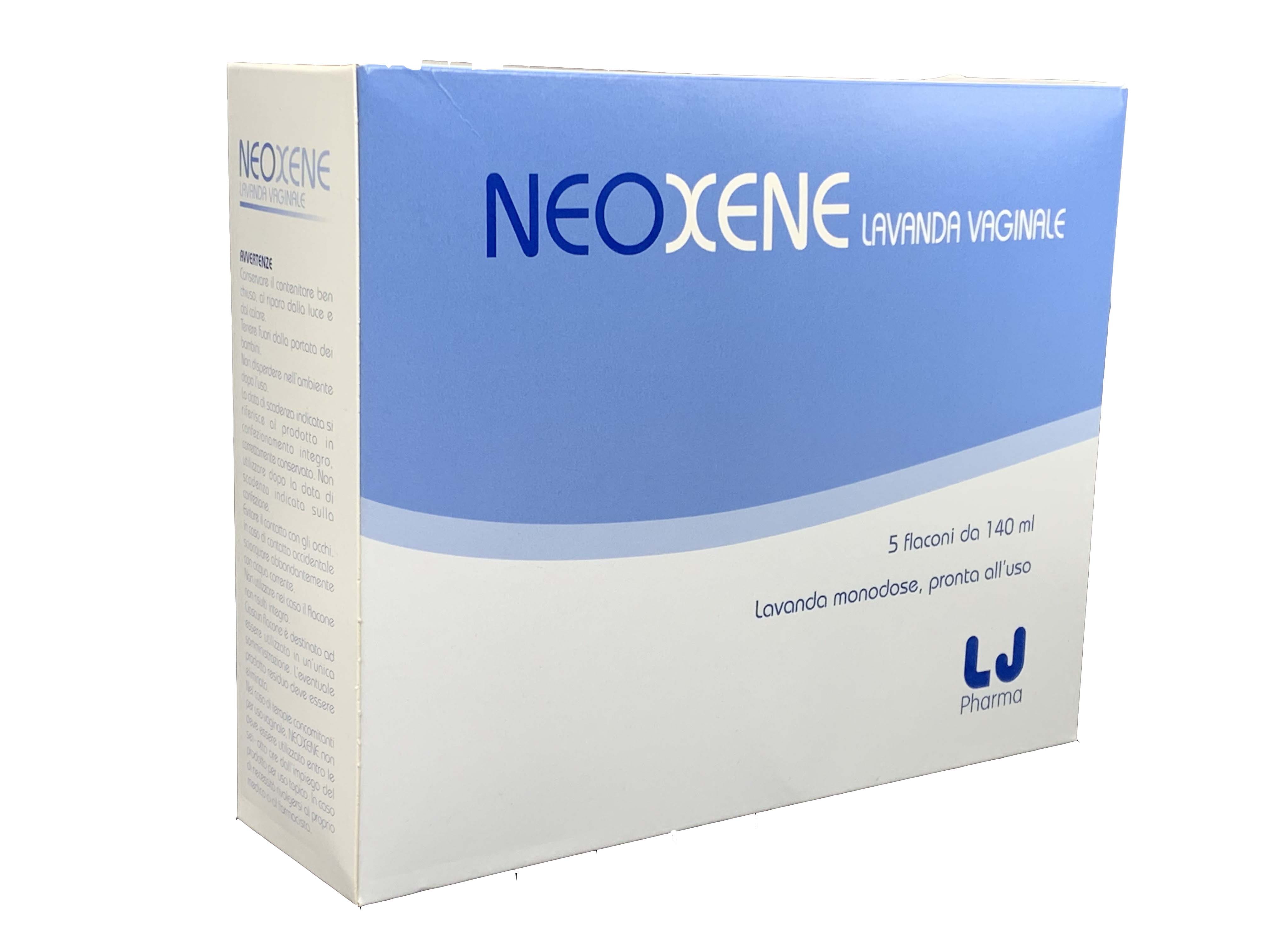 Neoxene Lavanda Vaginale per l'igiene intima, 5 flaconi 140ml