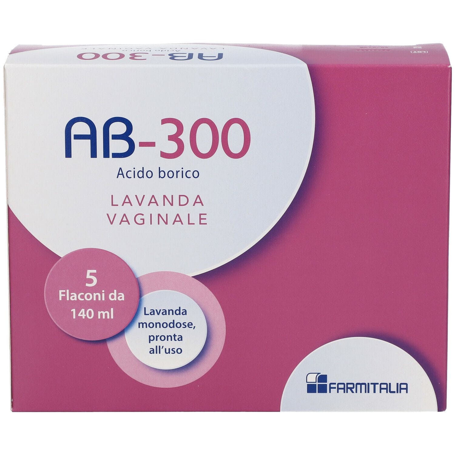 AB 300 LAVANDA VAGINALE 5 FLACONI 140 ML