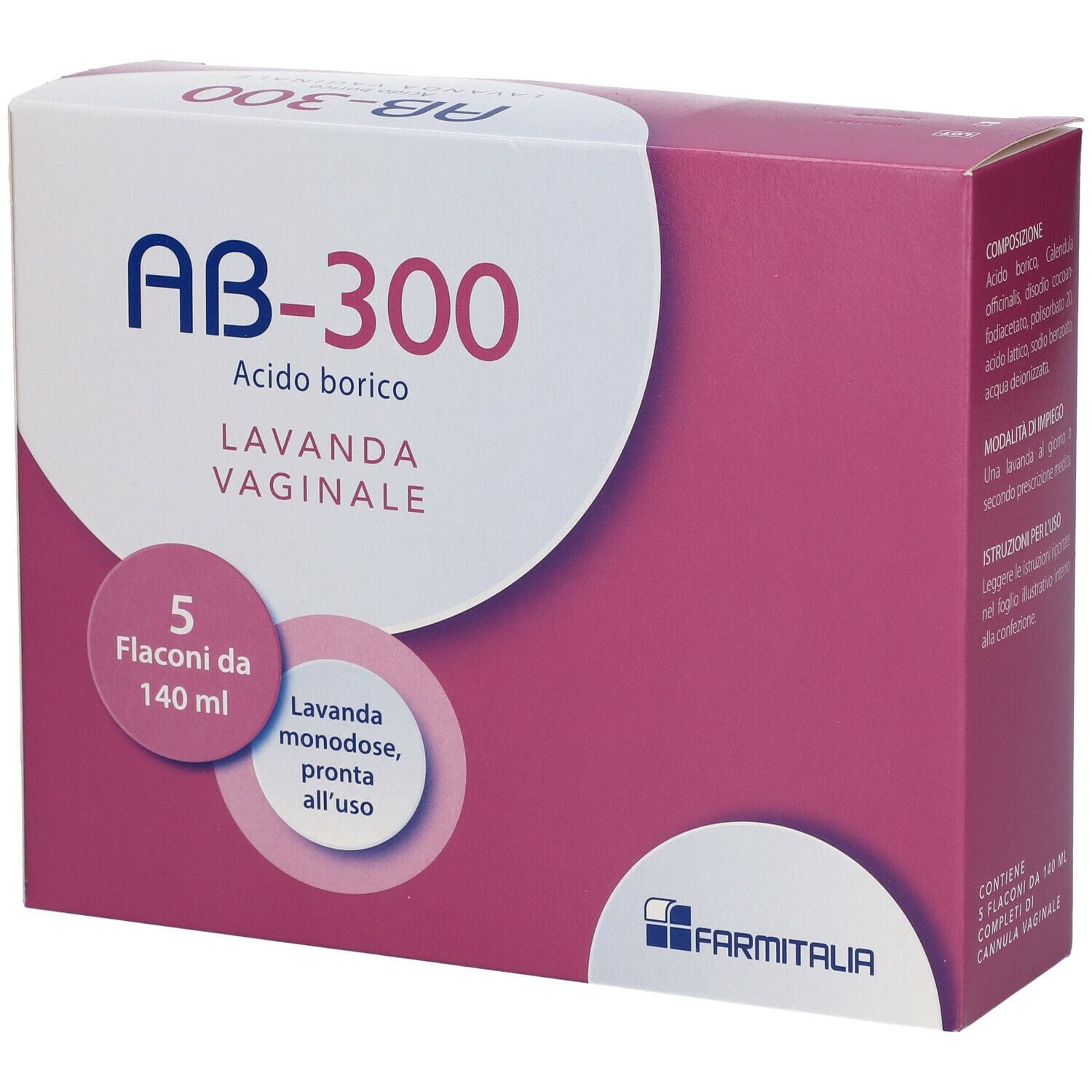 AB 300 LAVANDA VAGINALE 5 FLACONI 140 ML