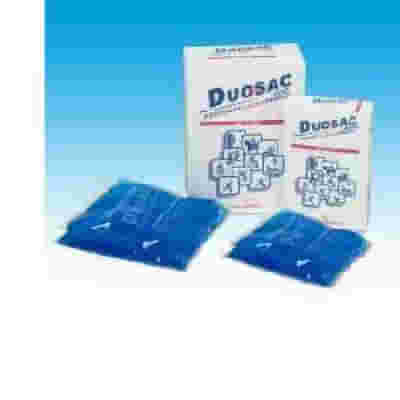 SACCHETTO FREDDO CALDO DUOSAC 2 SACCHETTI CON APPLICATORE In TESSUTO NON TESSUTO 13X25CM