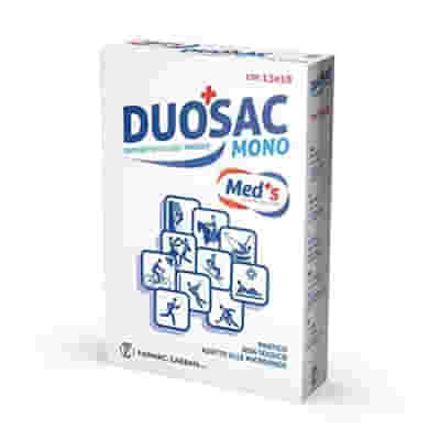 SACCHETTO FREDDO CALDO DUOSAC. 1 SACCHETTO CON APPLICATORE IN TESSUTO NON TESSUTO. DIMENSIONE 13X18CM