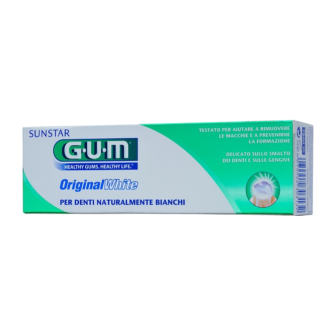 Gum Original White Dentifricio 75 Ml