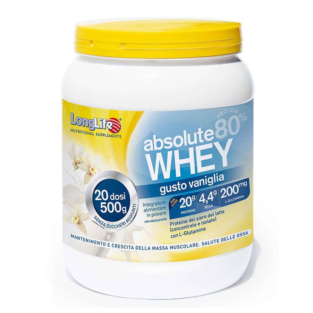 Longlife Absolute Whey Vaniglia 500 G