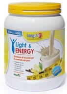 Integratore LongLife Light & Energy gusto vaniglia 500g