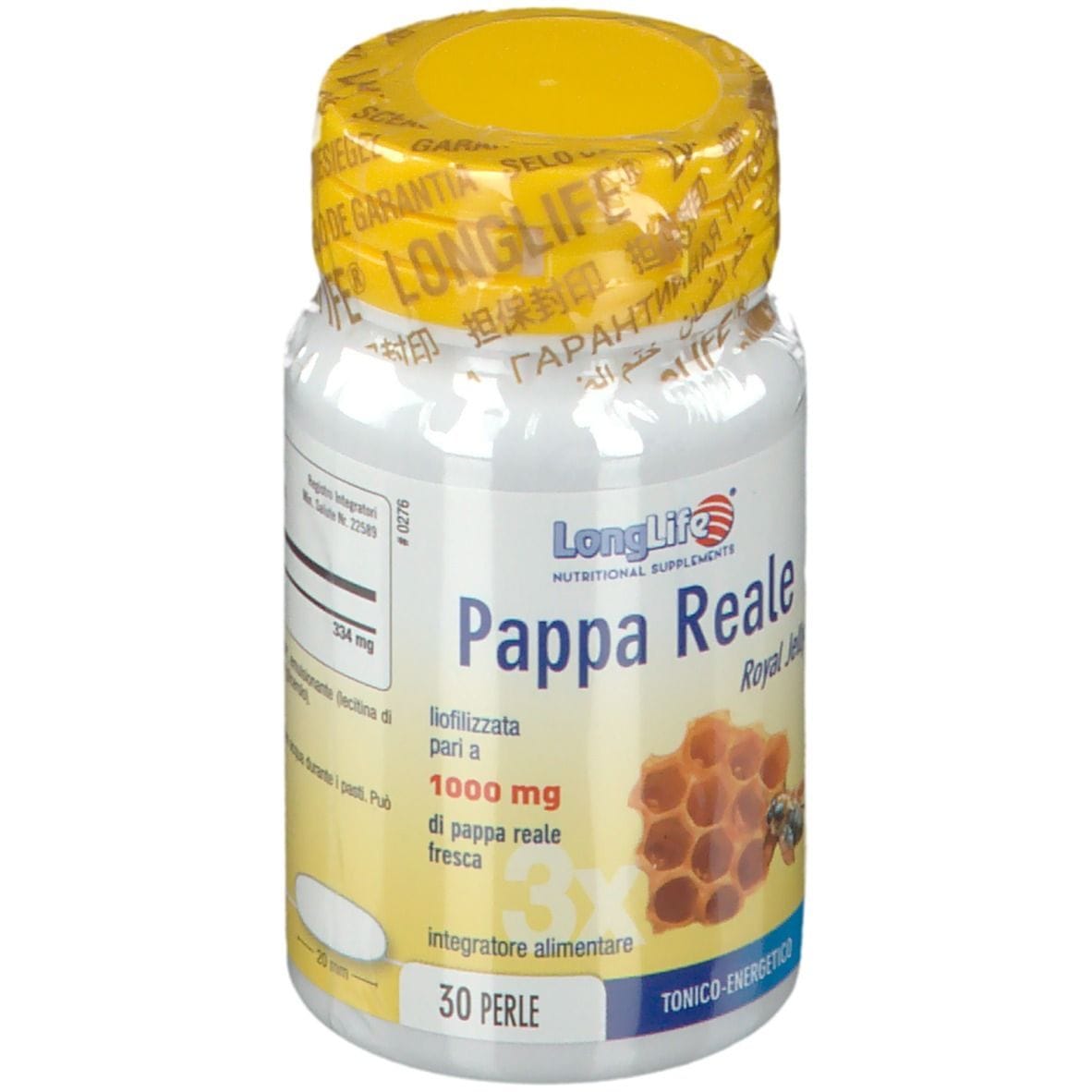 LONGLIFE PAPPA REALE 30 PERLE IN GELATINA