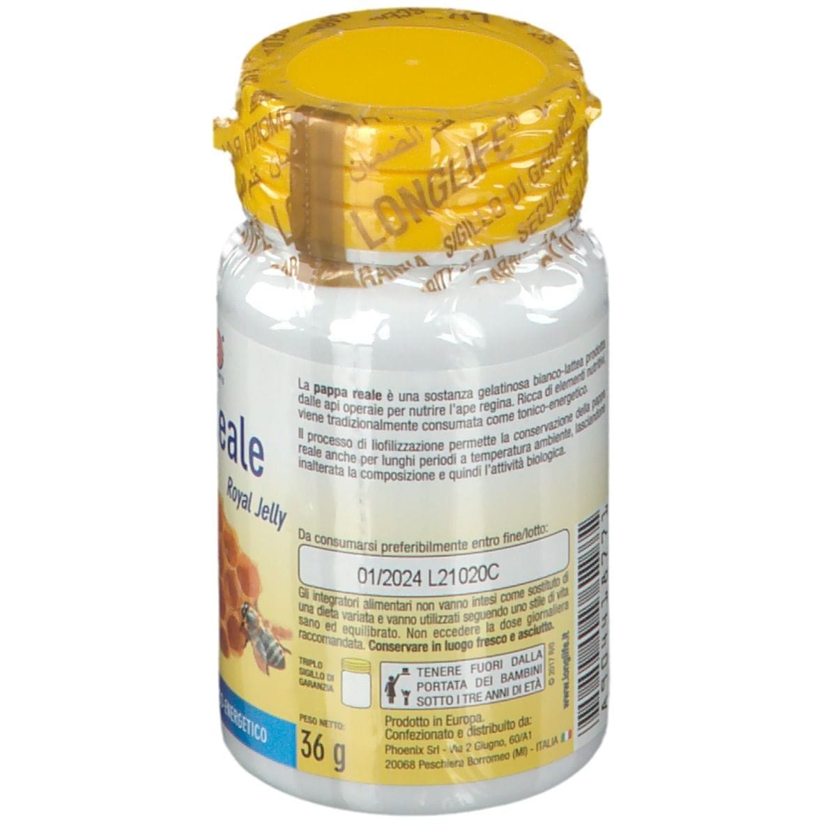 LONGLIFE PAPPA REALE 30 PERLE IN GELATINA