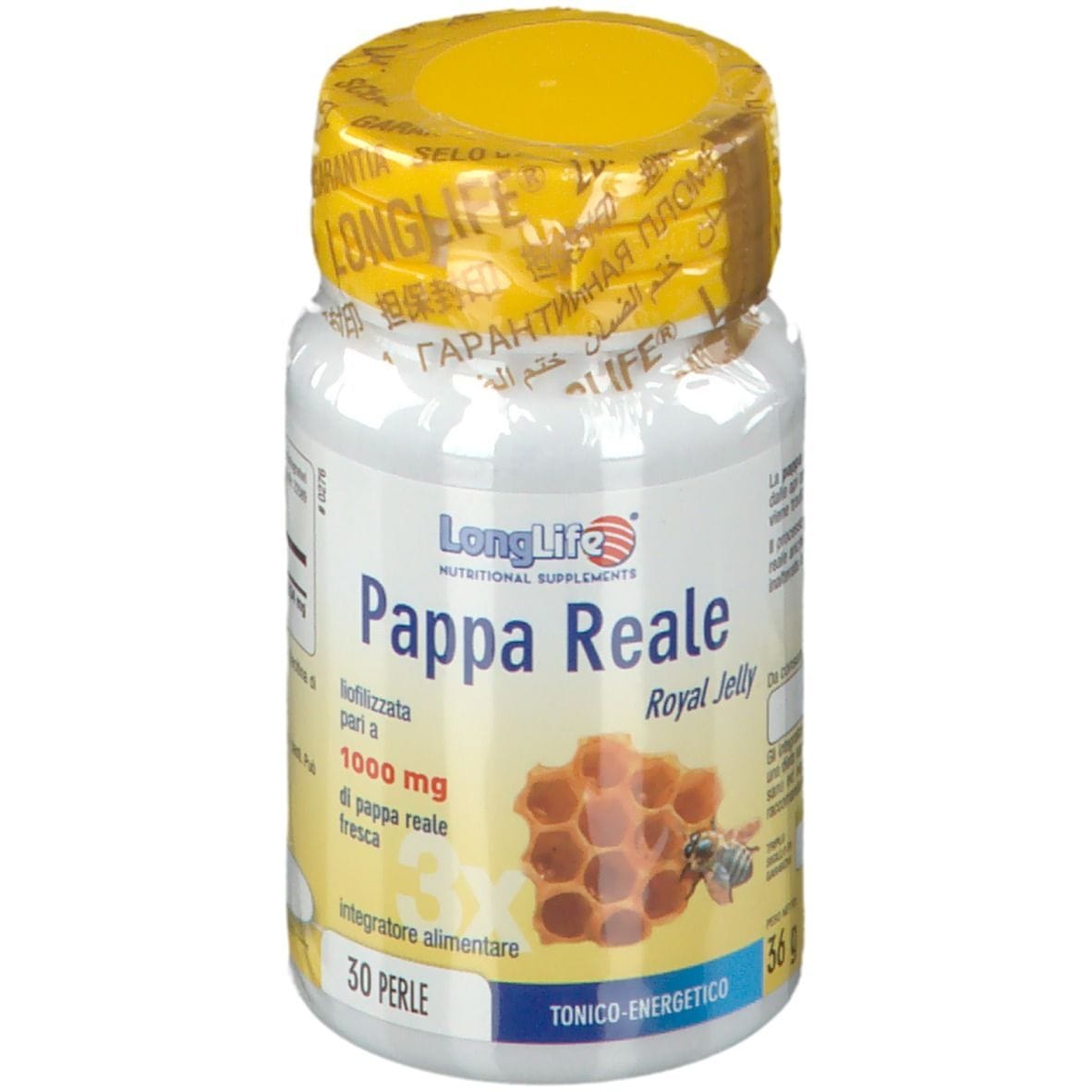 LONGLIFE PAPPA REALE 30 PERLE IN GELATINA